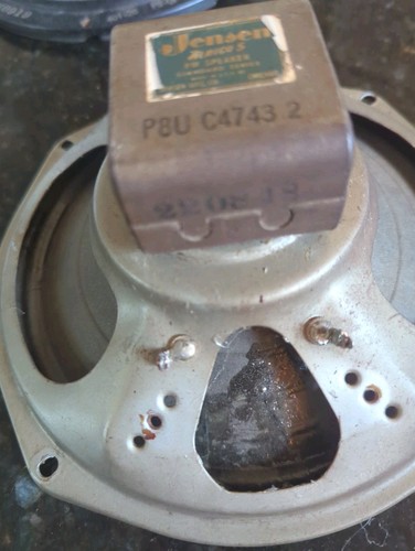 Vintage 1948 jensen p8u - vintage,