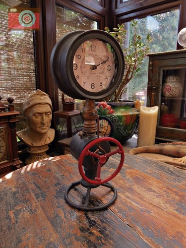 Industrial theme pipe clock - theme,
