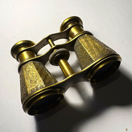 Antique c1900 brass opera - antique,
