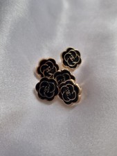 LOT OF 5 SMALL BLACK CAMELLIA