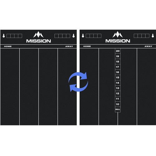 Mission darts dual sided - mission, dual-sided