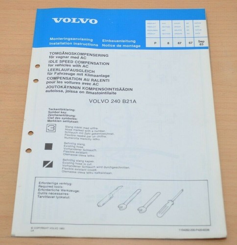 Volvo 240 b21a - volvo,