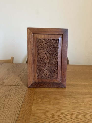Vintage indian hand carved - hand,