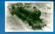 LMS 8401 & 43924 AT OXENHOPE STATION 3/4/76.PHOTOGRAPH 9 x 14cms
