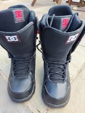 DC Phase Snowboarding Boots Black Size UK 8.5 Mens. Burton Vans