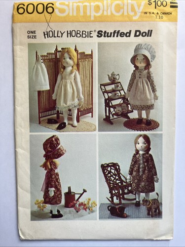 Holly hobbie doll pattern - holly, 6006
