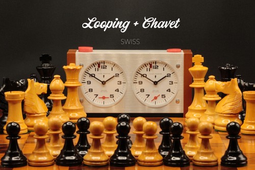 Lot chavet chess set - a,