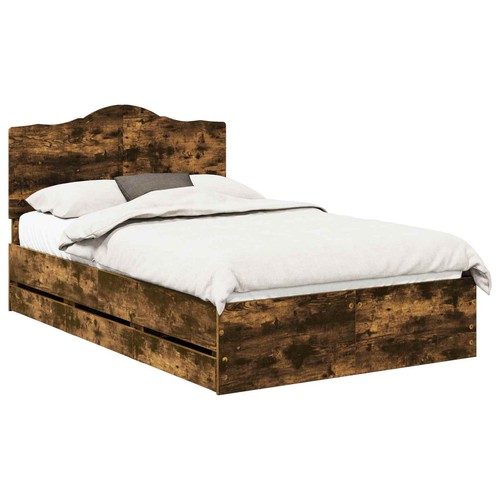 Bed frame with - bed,