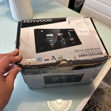 Kenwood DMX125DAB 6.8" Double