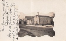 Postcard, Horse Barn, New