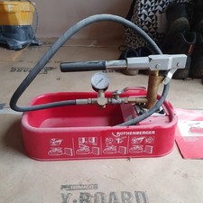Rothenberger Pressure Test Pump for Domestic Pipework - 30 Bar (6.1130)