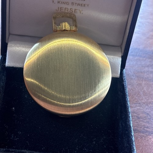 Gold plaited pocket watch - pocket,