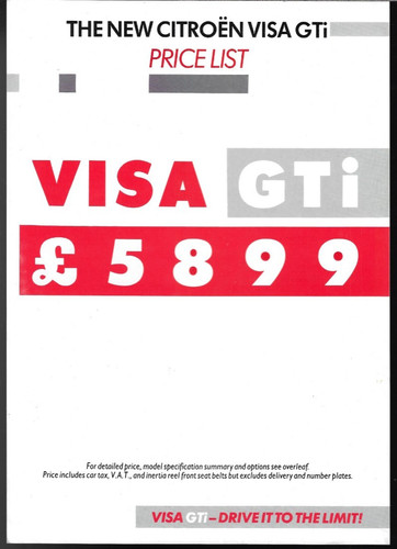 Citroen visa gti - citroen,