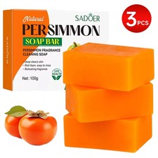 3Pcs Persimmon Soap Bar for