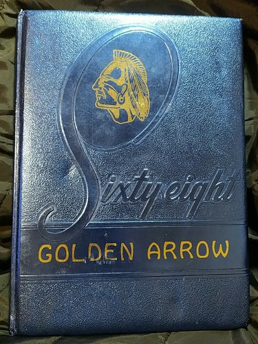 Yearbook golden arrow - yearbook,