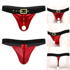 UK Men's Sexy Santa Jockstrap