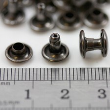 DOUBLE CAP ANTIQUE BRASS GUN