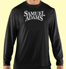 T-Shirt, Long Sleeve, Beer, Bar Staff, Club Promo, Sam Adams, 100% Cotton