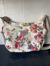 Cath Kidston Cream Floral Shoulder Crossbody Fabric Bag