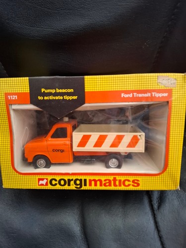Corgi ford transit tipper - corgi,