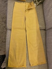 Anthropologie Pilcro Wide Leg Cotton Jeans