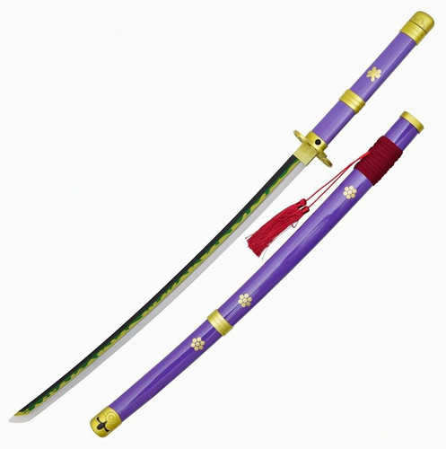 Purple samurai katana style - samurai,