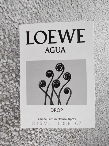 Loewe agua drop eau parfum - agua,
