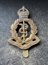 Royal Army Medical Corps, Genuine British Army Cap Badge. RAMC.