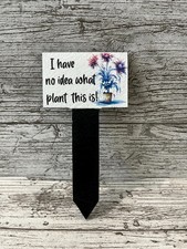 Plant pot Slate markers