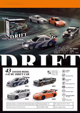 2.4G RC Drift Car 1/43 4WD