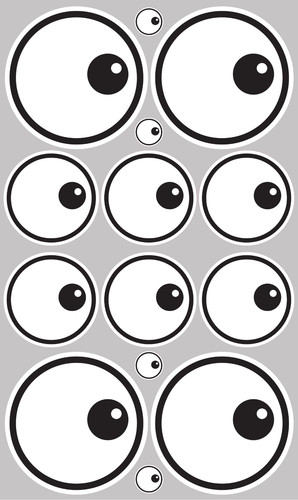 Cartoon eyes funny - cartoon,
