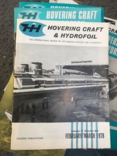 Press photograph ferry hovercraft Hovermarine  press maritime