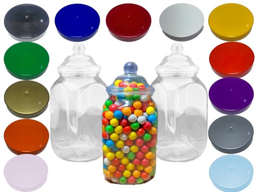Plastic sweet jars - sweet,