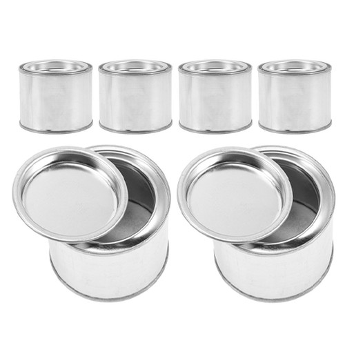 Pcs metal tins with - ,