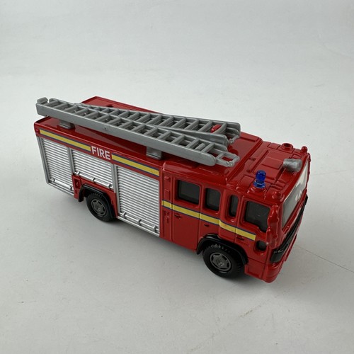 Diecast metal fire engine - fire,