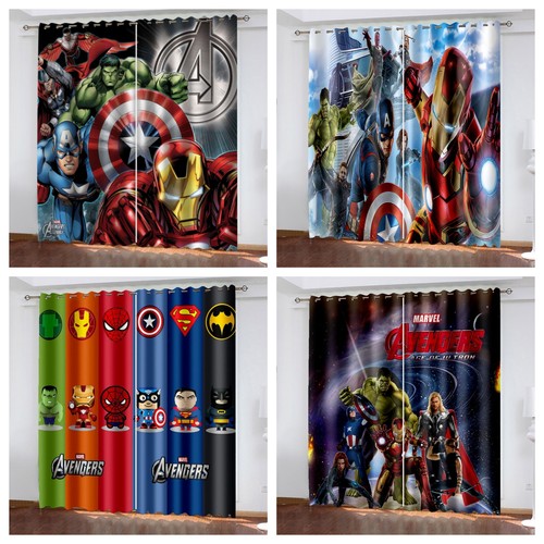 Kids curtains marvel avengers - kids,