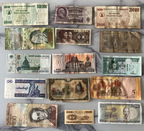 World banknote collection 15 - world,