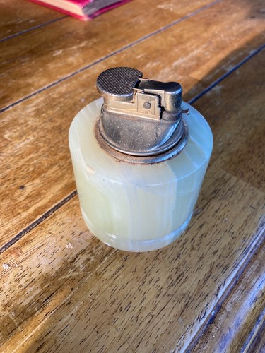 Onyx marble table lighter - onyx,