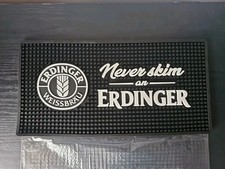 ERDINGER Weissbier Rubber Bar Runner Bar Mat BRAND NEW Home Bar,Pub,Man Cave