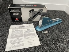 VANGUARD No 6 STAPLING MACHINE STAPLER - 337281 - SOLD AS BEEN UNTESTED!!
