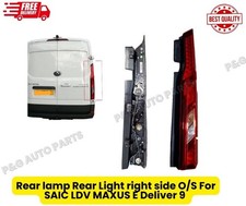 Rear lamp Rear Light right side O/S For SAIC LDV MAXUS E Deliver 9