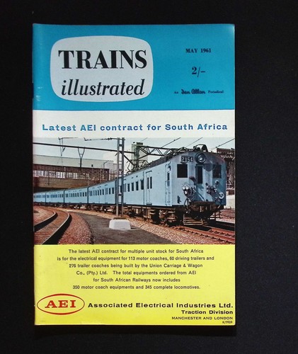 Trains illustrated may - may, 1961