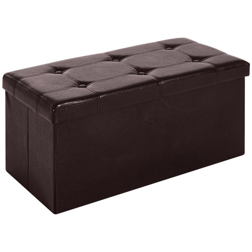 Homcom storage ottoman tool - ottoman,