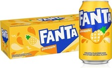Fanta Pineapple Flavour Soda