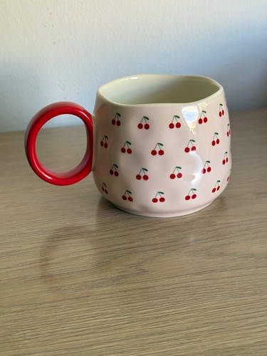 New cherry print - cherry, dimpled