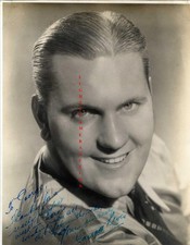 Carroll Levis vintage signed postcard