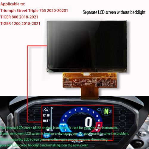 Lcd display without backlight - display,