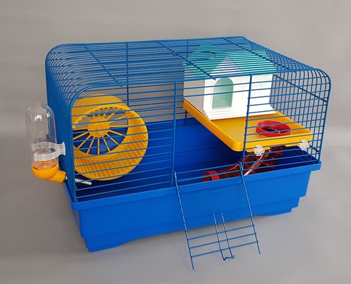 Hamster medium cage - medium, tube