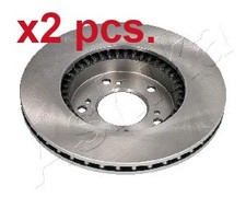 X2 PCS FRONT BRAKE DISC ROTOS