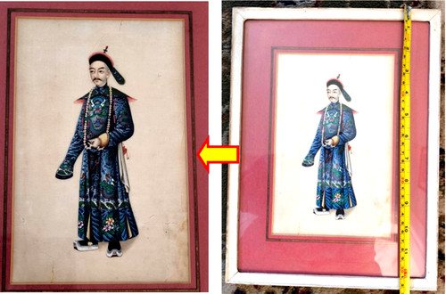 Antique 32cm 5cm - 24.5cm, chinese